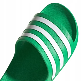 Klapki adidas Adilette Aqua zielone FY8048 3