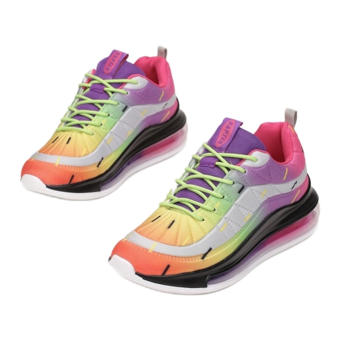 Vices B893-216-mix fioletowe różowe szare zielone żółte 1