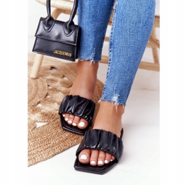 PS1 Damskie Klasyczne Klapki Czarne Looking Good 2