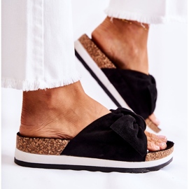 PS1 Klapki Na Platformie Czarne So Comfy 1