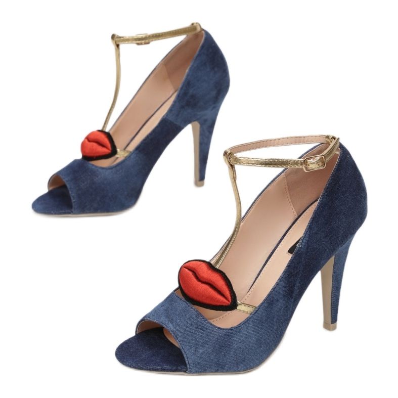 Vices 9042-13 D Blue granatowe 1