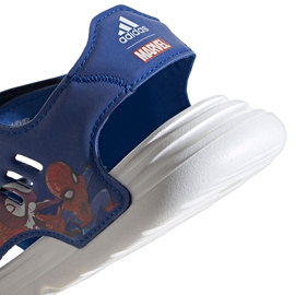 Sandały dla dzieci adidas Swim Sandal C granatowe FY8938 niebieskie 6