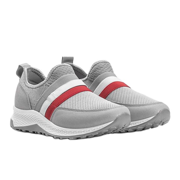 Szare wsuwane obuwie sportowe Aimee 1