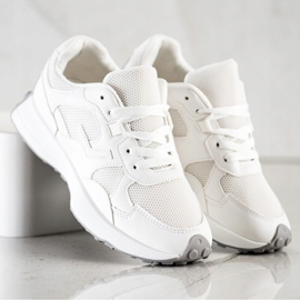 SHELOVET Białe Sneakersy 2