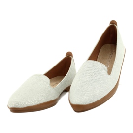 Lordsy baleriny Sergio Leone srebrno-szare MK700 srebrny 1