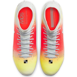 Buty piłkarskie Nike Mercurial Superfly 8 Academy Mds FG/MG M CV0948 108 czerwone pomarańczowe 1