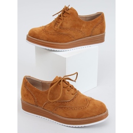 Mokasyny damskie sznurowane camel 8998-46 Camel brązowe wielokolorowe 1