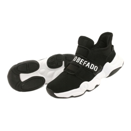 Befado obuwie dziecięce  516X066 białe czarne 8