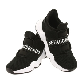 Befado obuwie dziecięce  516X066 białe czarne 9