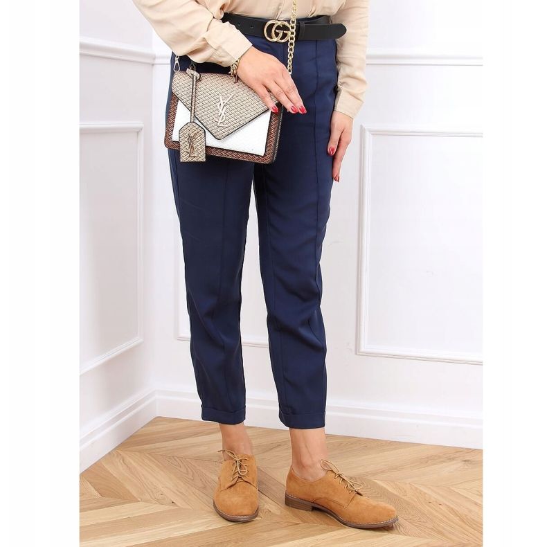 Mokasyny sznurowane camel G325 Camel brązowe 2