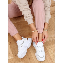 Buty sportowe białe 9933 White 1