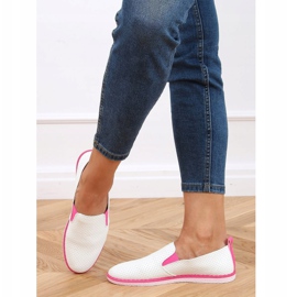 Trampki slip-on białe AA620 Fushia 2