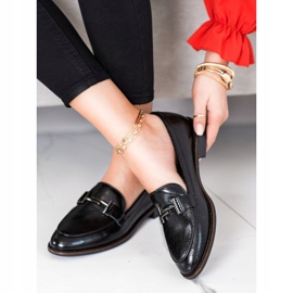 Półbuty Snake Print Sergio Leone czarne 1