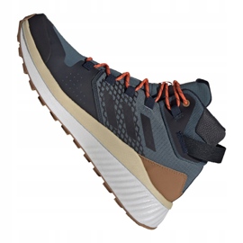 Buty adidas Terrex Folgian Mid Gtx M EF6766 brązowe czarne pomarańczowe szare 5