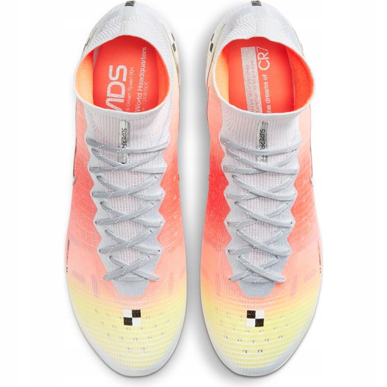 Buty piłkarskie Nike Mercurial Superfly 8 Elite Mds Fg CV0959 108 pomarańczowe 1