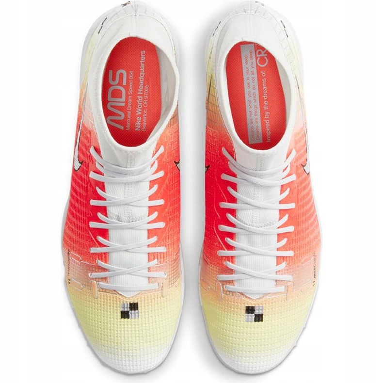 Buty piłkarskie Nike Mercurial Superfly 8 Academy Mds Tf CV0952 118 pomarańczowe 1