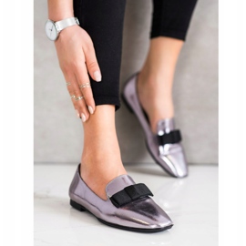 Sergio Leone Klasyczne lordsy z kokardą srebrny 2