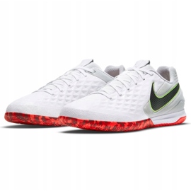 Buty halowe Nike React Tiempo Legend 8 Pro Ic M AT6134-106 wielokolorowe białe 1