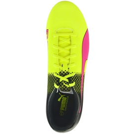 Buty piłkarskie Puma evoSPEED 5.5 Tricks Fg M 10359601 różowe 1