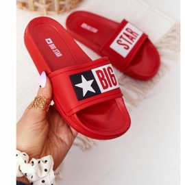 Klapki Dziecięce Big Star DD374153 Czerwone 1