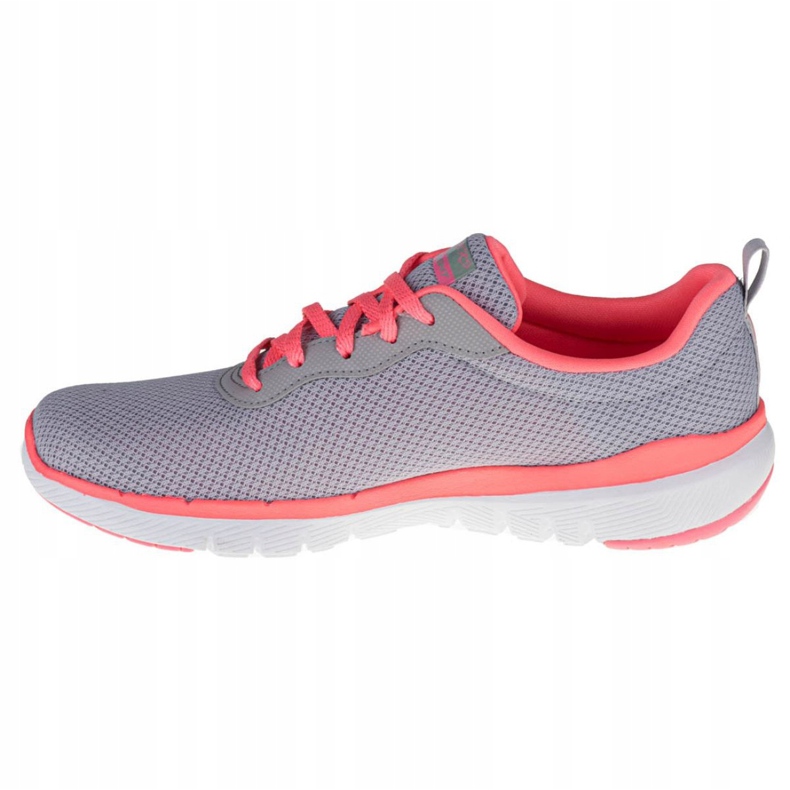 Buty Skechers Flex Appeal 3.0 First Insight W 13070-LGHP szare 1