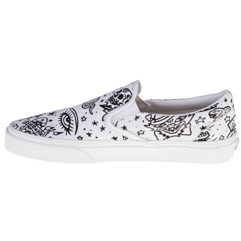 Buty Vans Classic Slip-On U VN0A4BV31IU białe czarne 1