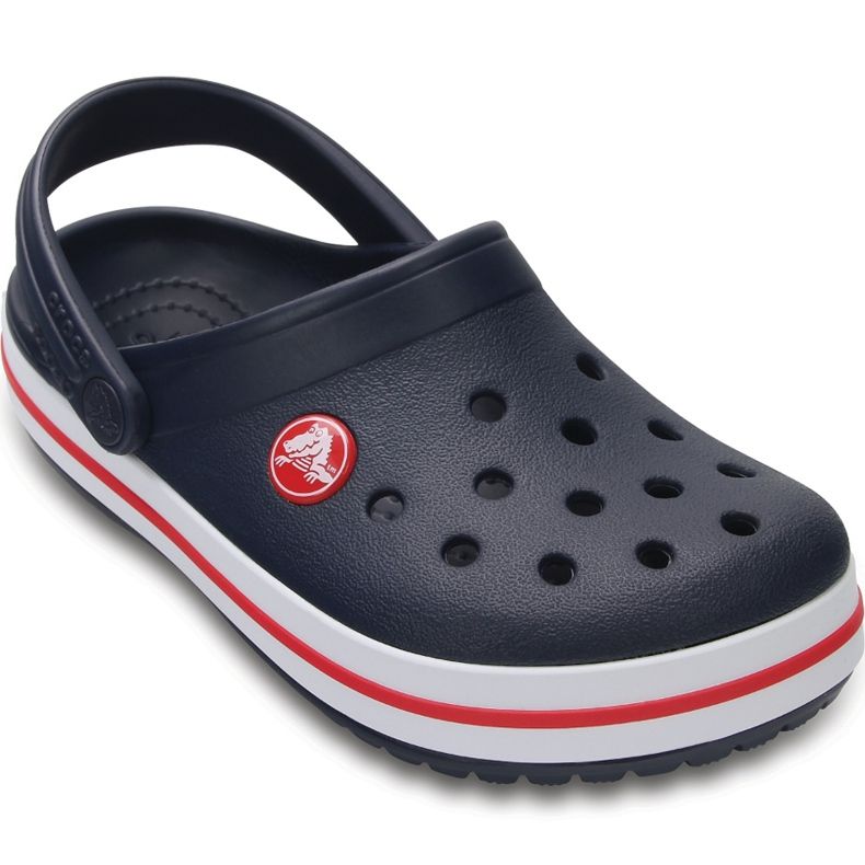 Crocs dla dzieci Crocband Clog K granatowo-czerwone 204537 485 granatowe 1