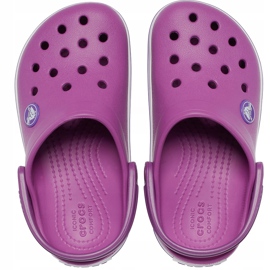 Crocs dla dzieci Crocband Clog K fioletowe 204537 54R 1