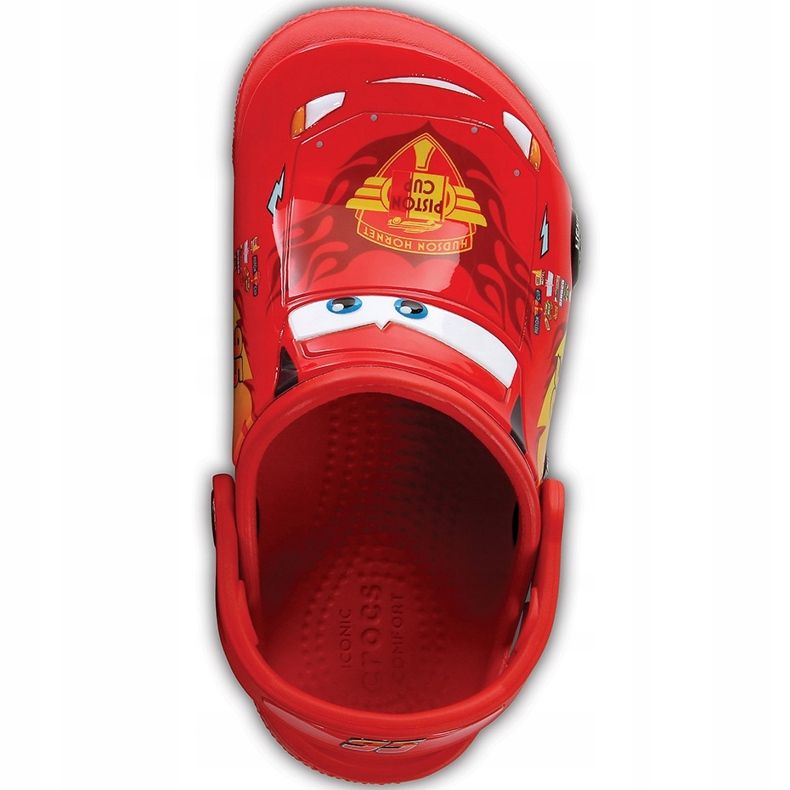 Crocs dla dzieci Fun Lab Cars Clog czerwone 204116 8C1 1