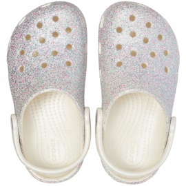 Crocs dla dzieci Classic Glitter Clog kolorowe 205441 159 wielokolorowe 1
