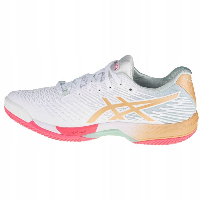 Buty Asics Solution Speed Ff 2 Clay L.E. W 1042A140-100 białe 1