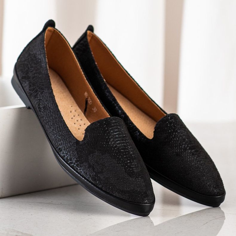 Sergio Leone Czarne Lordsy Snake Print 2