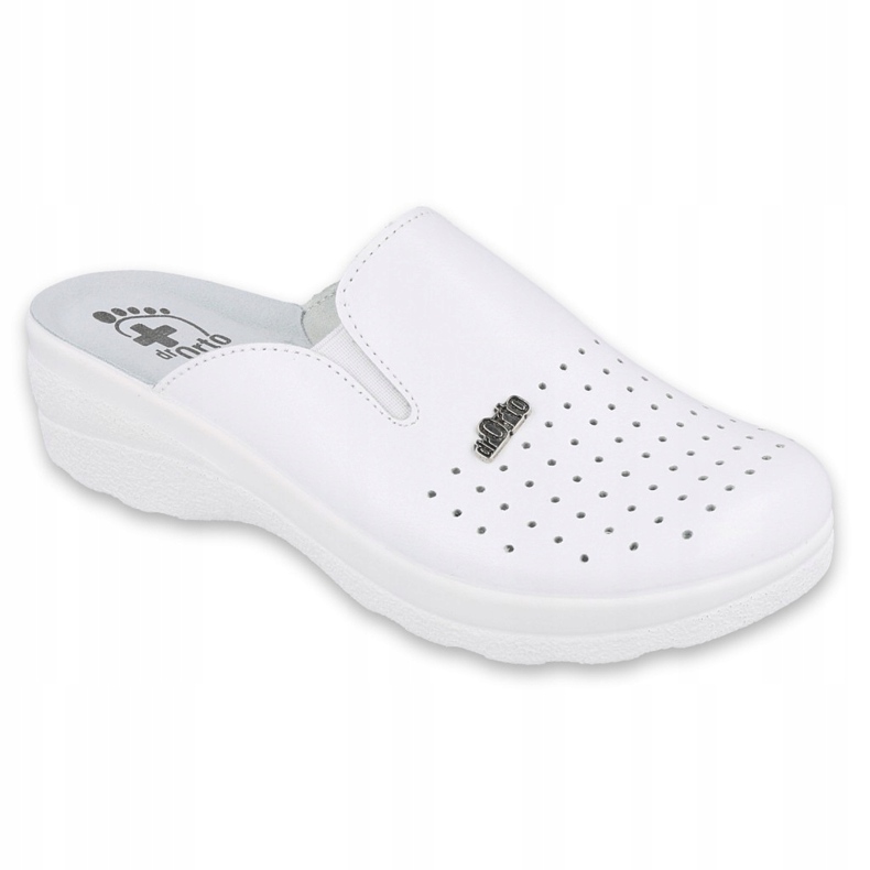 Befado obuwie damskie 157D006 białe 1