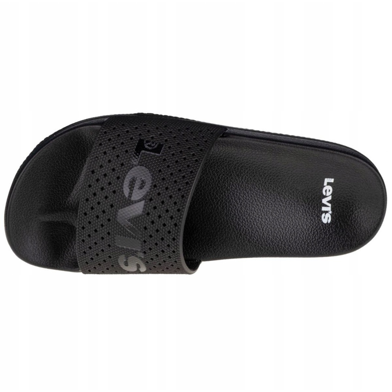 Klapki Levi's June Perf S W 233025-753-59 czarne 2
