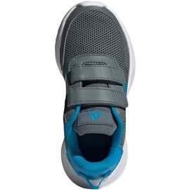 Buty dla dzieci adidas Tensaur Run C szaro-niebieskie FY9198 szare 2