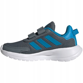 Buty dla dzieci adidas Tensaur Run C szaro-niebieskie FY9198 szare 1