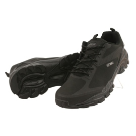 ADI buty sportowe męskie softshell wodoodporne American Club HL16 czarne 4
