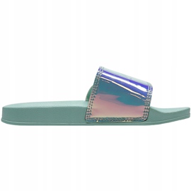 Klapki dla dziewczynki 4F turkusowe HJL21 JKLD003 35S niebieskie 1