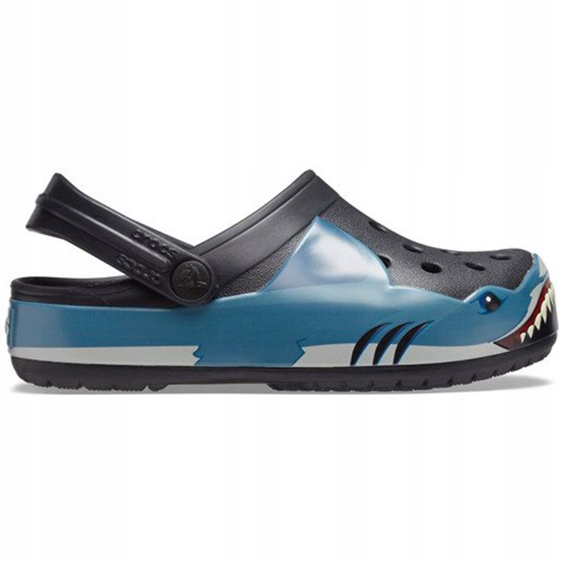 Crocs dla dzieci Fun Lab Shark Band Clg K czarne 206271 001 1