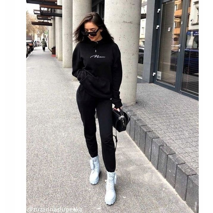 PS1 Botki Workery Na Platformie z Nerką Niebieskie Saturday 2