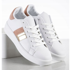SHELOVET Casualowe Białe Sneakersy 2