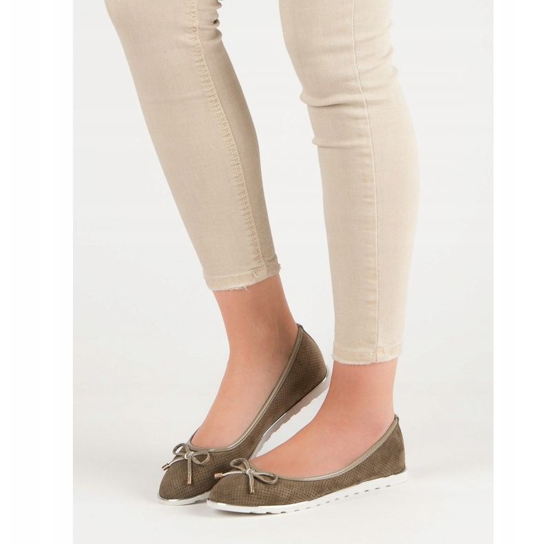 Small Swan Zielone Baleriny 1