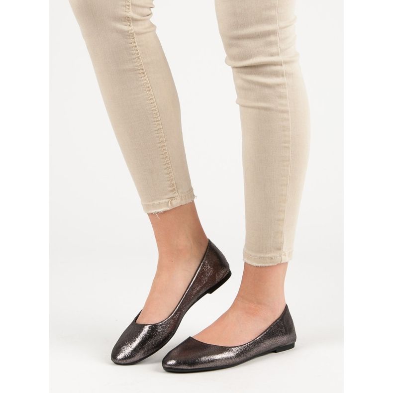 Filippo Klasyczne Baleriny szare 1