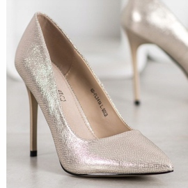 Goodin Modne Szpilki złoty 1