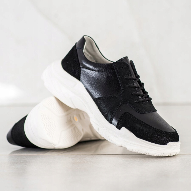 Sneakersy VINCEZA czarne 2