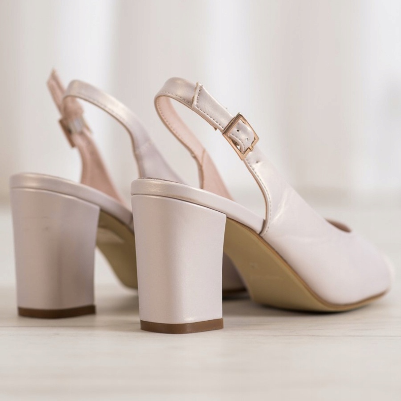 Sandały Open Toe Sergio Leone brązowe 2