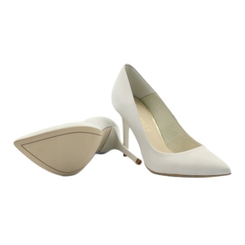 Czółenka Gianmarko 721 beżowe beżowy 3