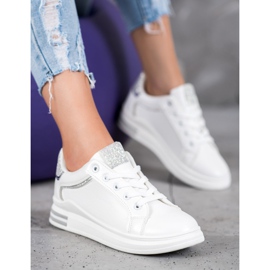 Diamantique Białe Buty Sportowe 1