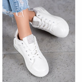 Diamantique Białe Buty Sportowe 2