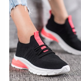 Bella Paris Ażurowe Sneakersy czarne 1